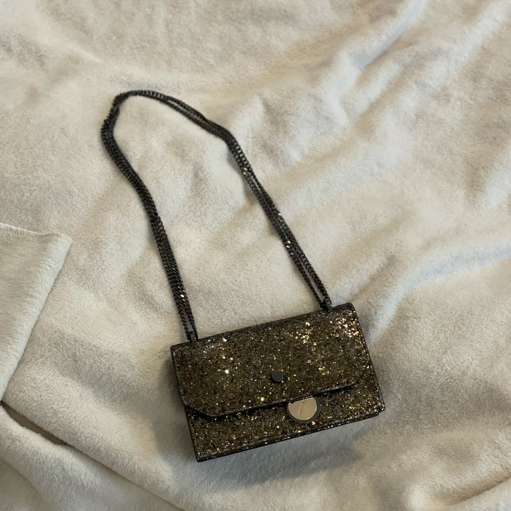 BIG SALE 🎉 Jimmy Choo Glitter mini bag - Picture 2 of 14